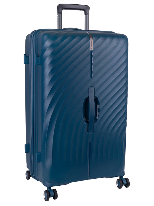 Cellini Xpedition Large Volume 4 Wheel Trolley Trunk | Navy - KaryKase