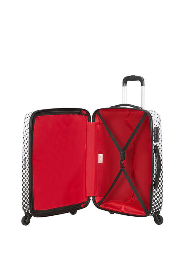 American Tourister Disney Legends 65cm Medium Spinner | Mickey Polka Dot - KaryKase