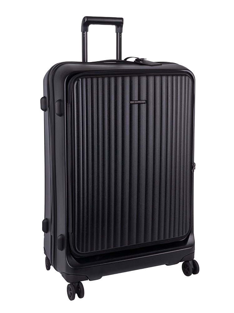 Cellini Tri Pak Large 4 Wheel Trolley Case Includes 2 Large Packing Cube |Black - KaryKase