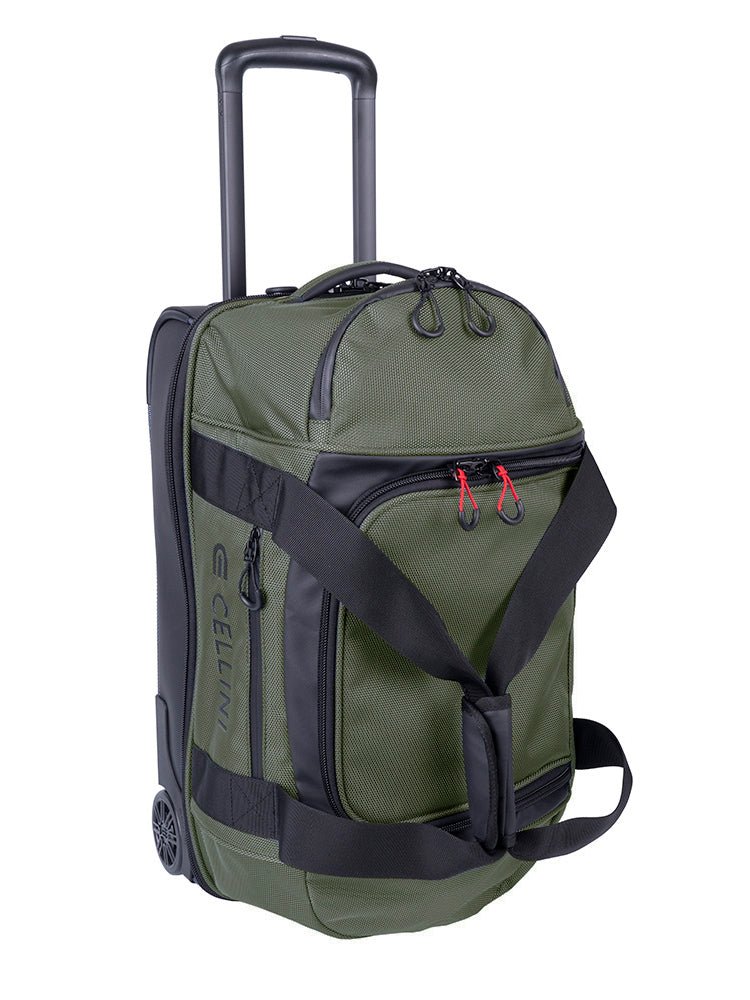 Cellini Xplorer Small Double Decker Trolley Duffel | Green - KaryKase