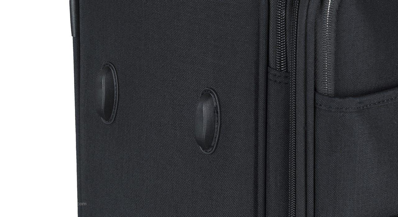 Conwood Expandable Spinner Luggage Set | Black - KaryKase