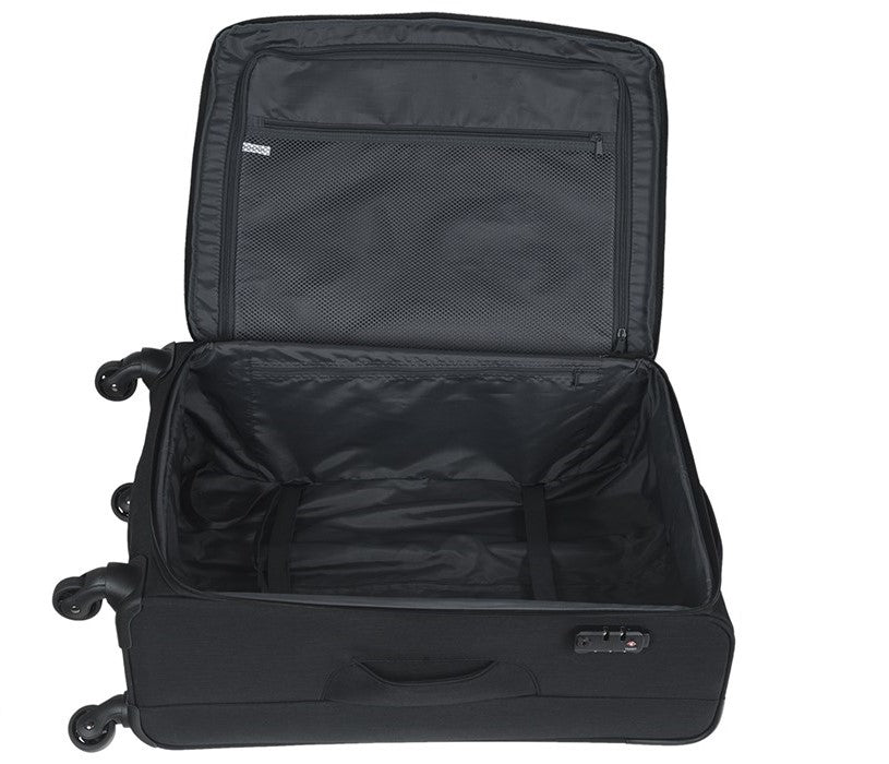 Conwood Expandable Spinner Luggage Set | Black - KaryKase