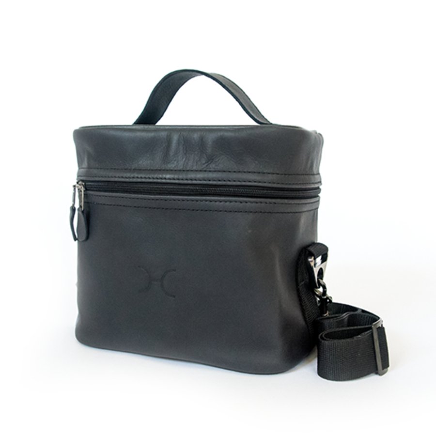 Thandana BrewSki Leather Cooler Bag | Black - KaryKase