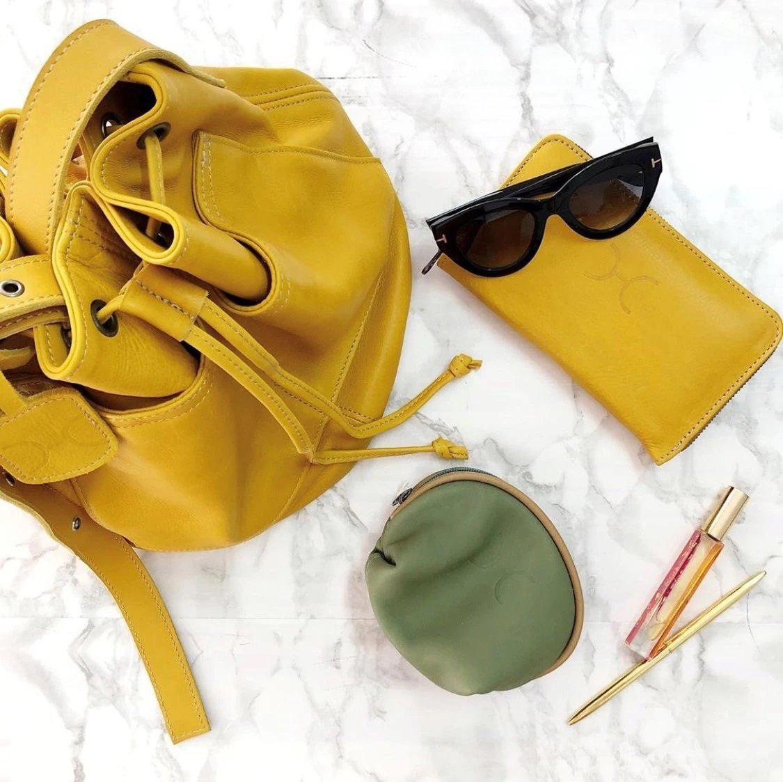 Thandana Bucket Leather Handbag - KaryKase