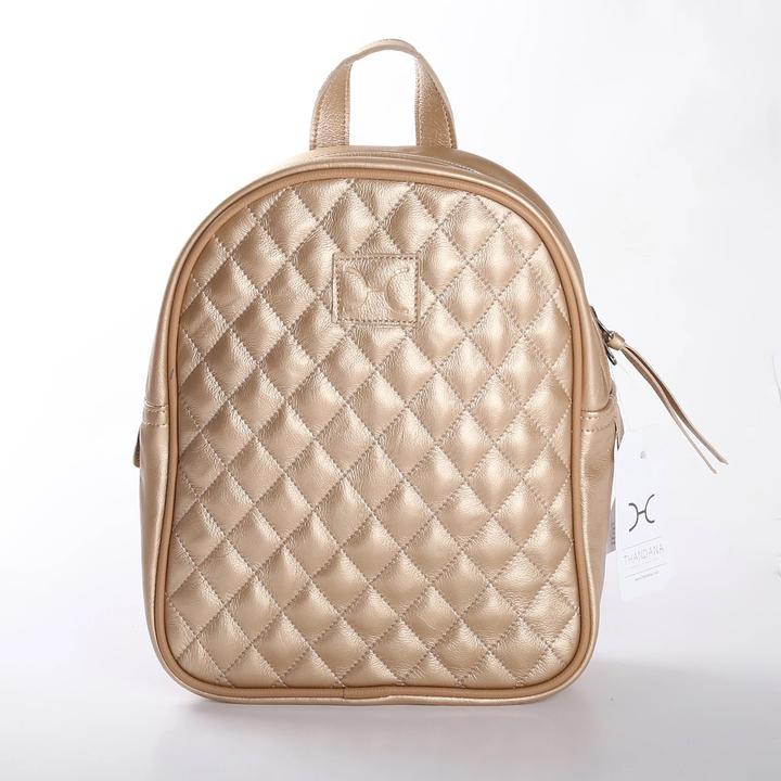 Thandana Jen Metallic Leather Backpack - KaryKase