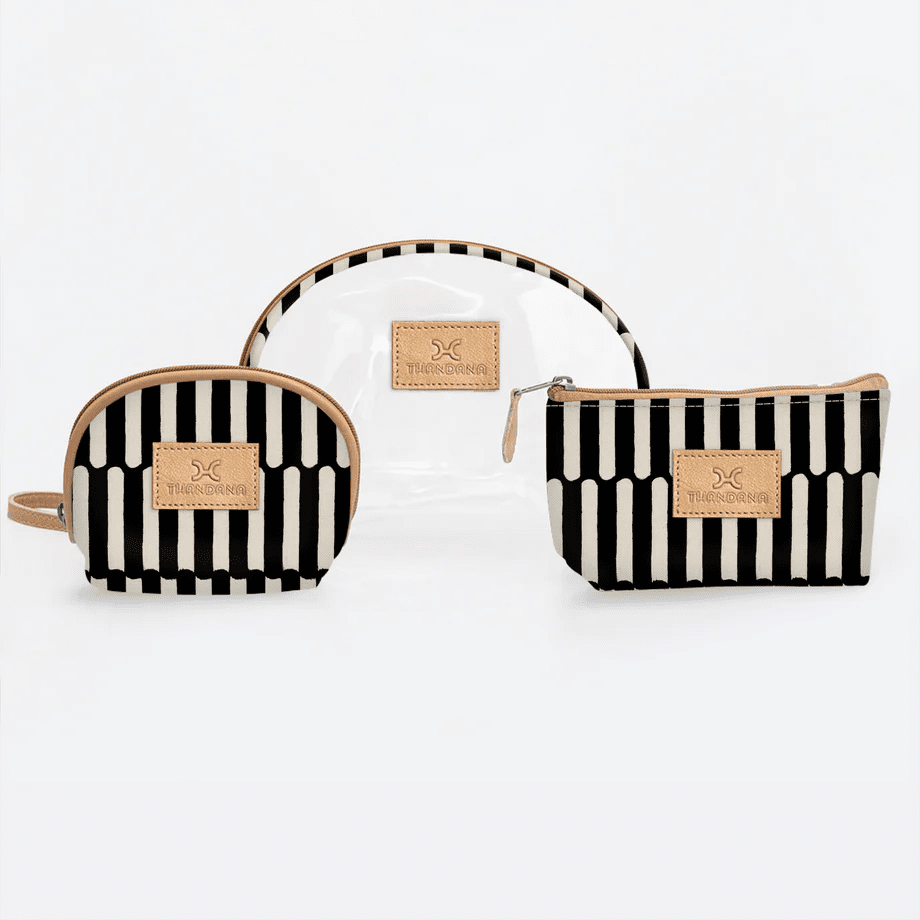 Thandana Kids Laminated Fabric Clear Big Mouth Set - KaryKase