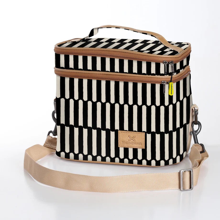 Thandana Kids Laminated Fabric Double Decker Cooler Bag - KaryKase