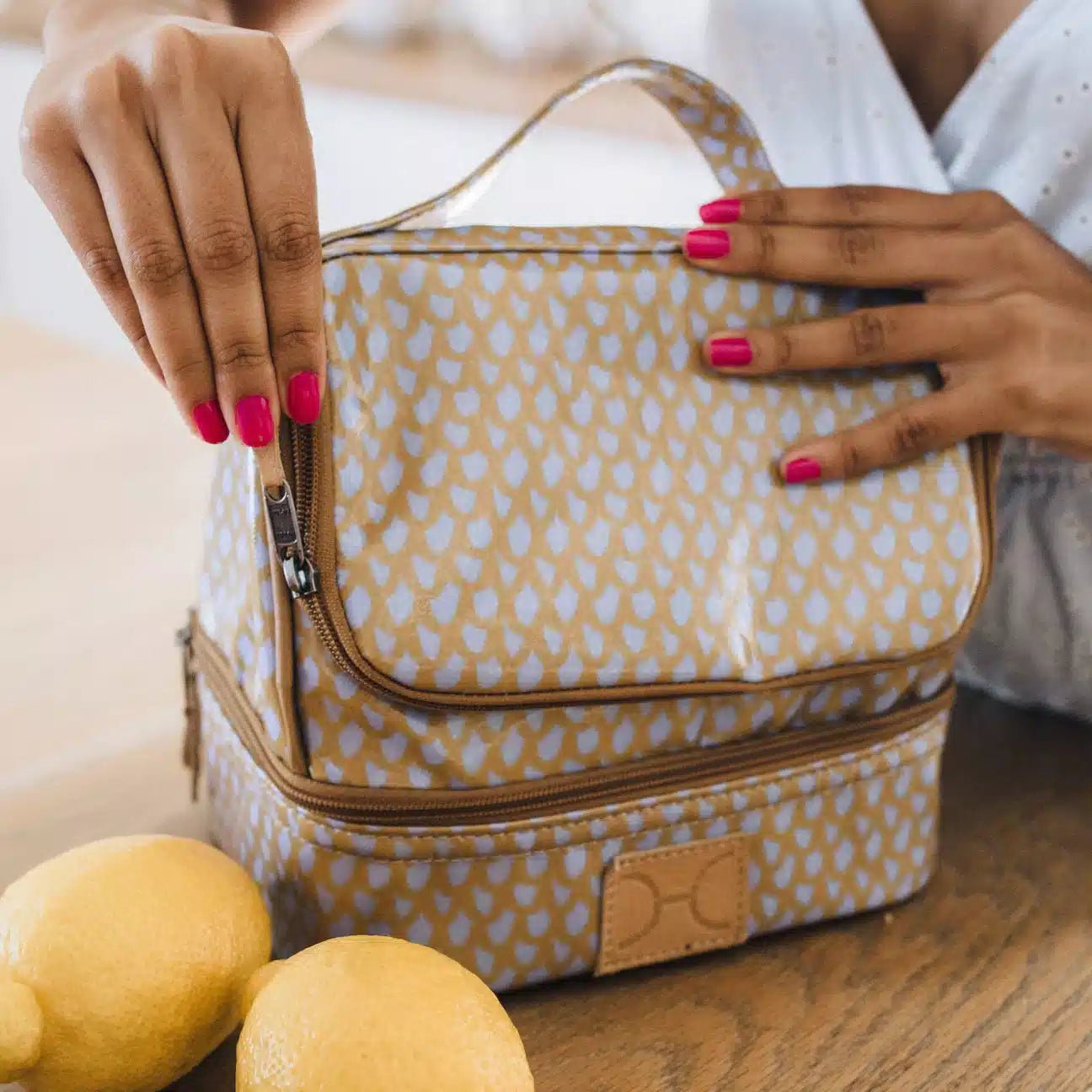 Thandana Laminated Fabric Mini Thermal Cooler - KaryKase