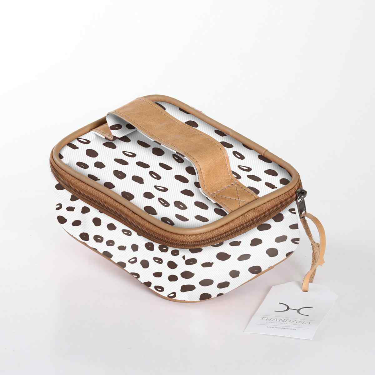 Thandana Laminated Fabric Single Toiletry Case - KaryKase