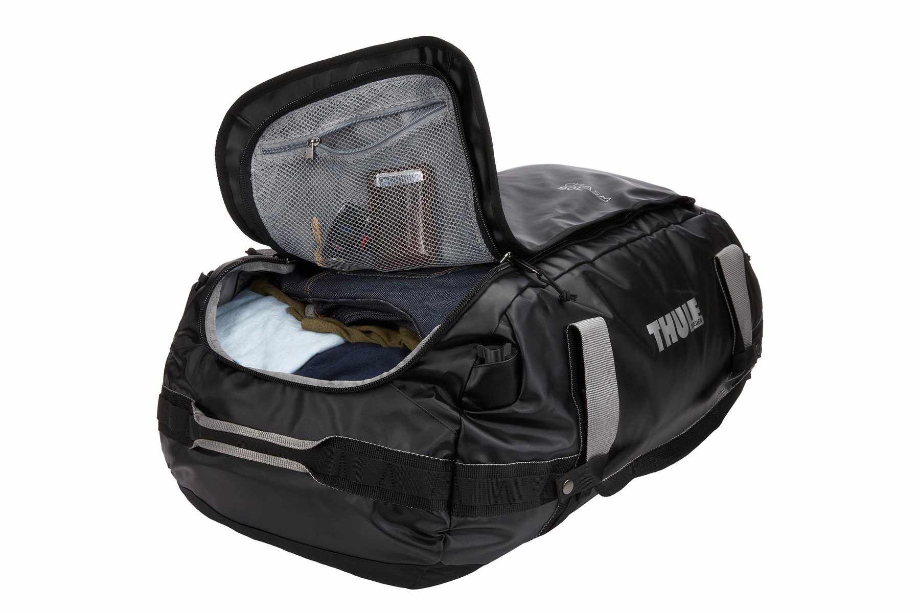 Thule Chasm 90L Duffel (L) | Black - KaryKase