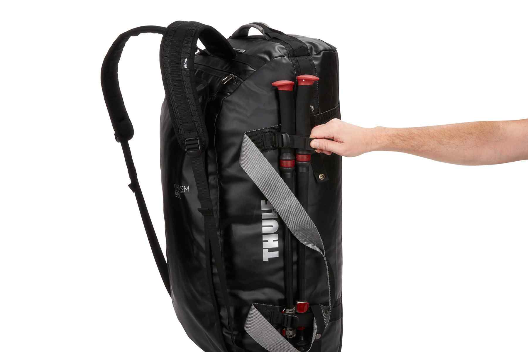 Thule Chasm 90L Duffel (L) | Black - KaryKase