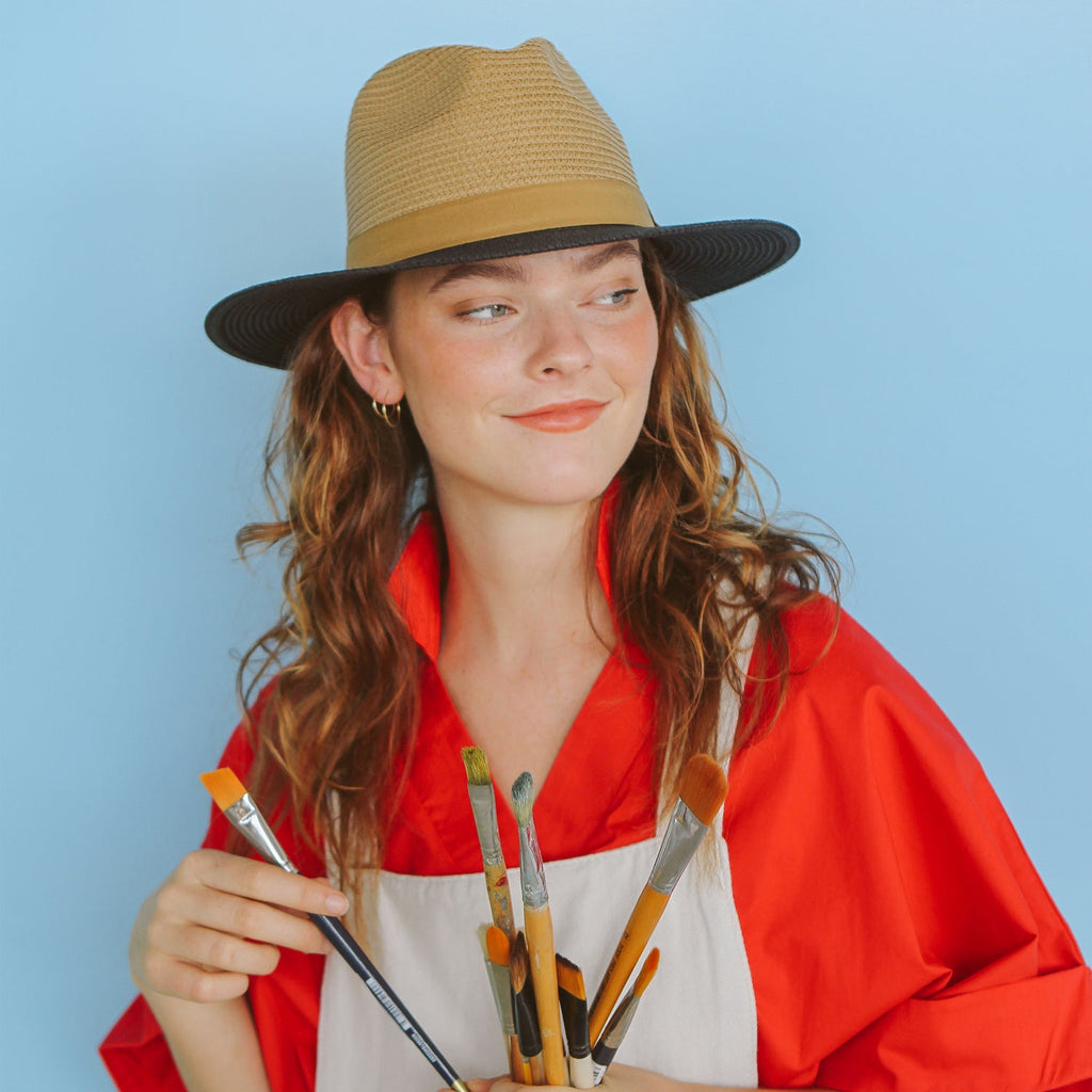 360Five Tyler Fedora Sun Hat - KaryKase