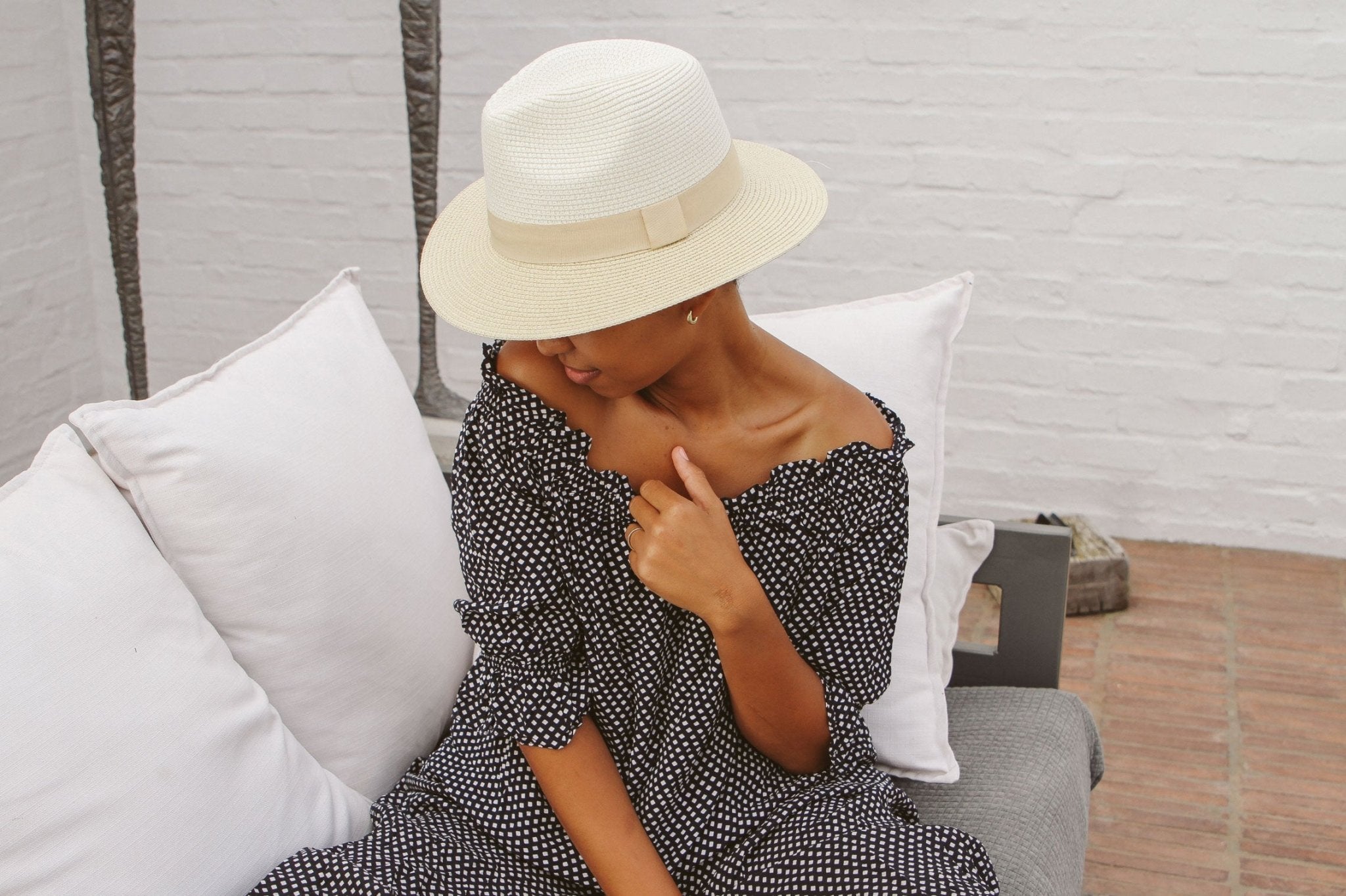 360Five Tyler Fedora Sun Hat - KaryKase