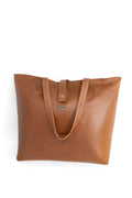 Tan Goods Ivy Leather Handbag - Pecan