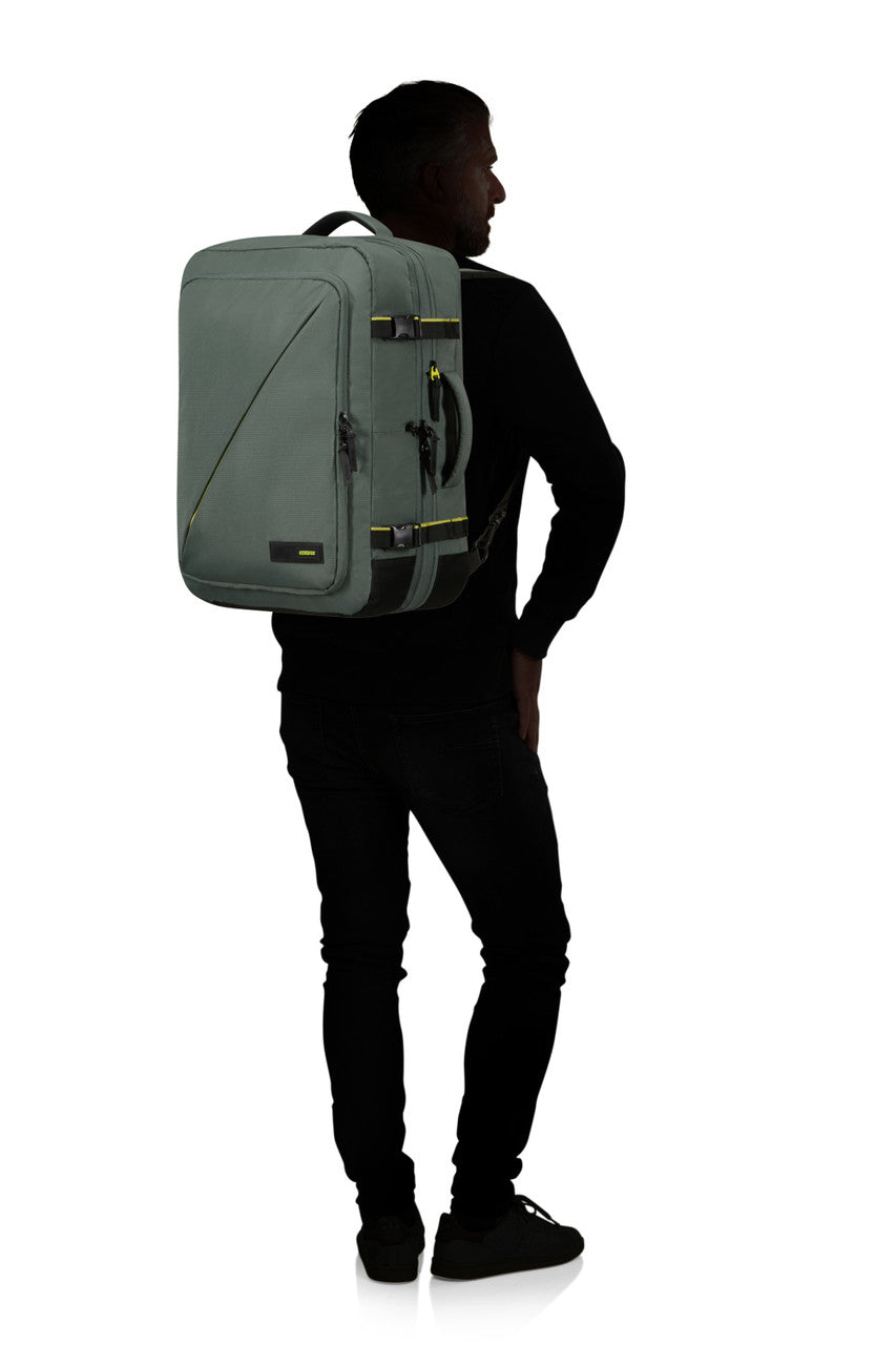 American Tourister Take2Cabin Travel Backpack Expandable 17.3" - Dark Forest - detail 10