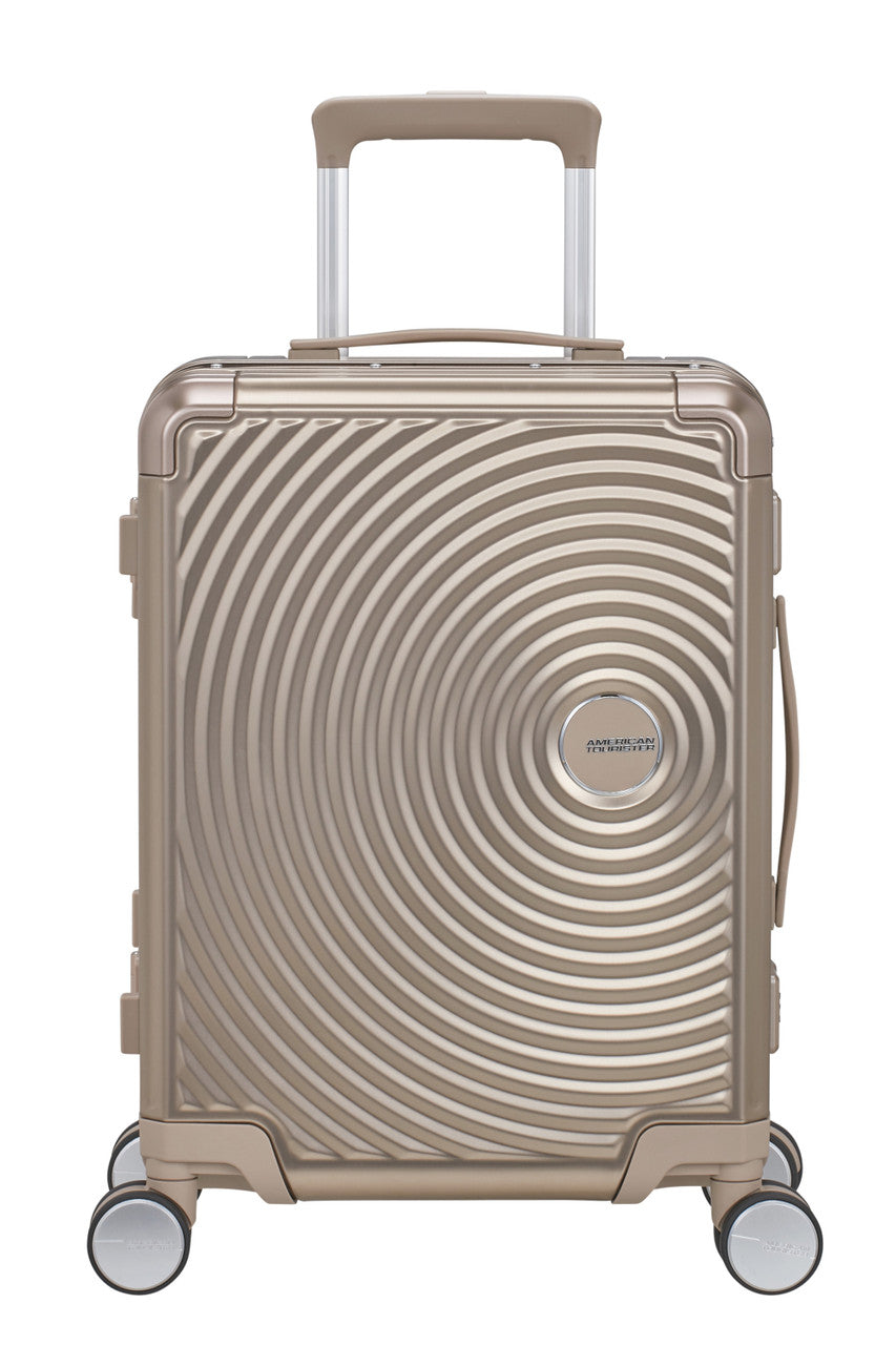 American Tourister Soundbox Alu Spinner TSA 55cm - Bronze