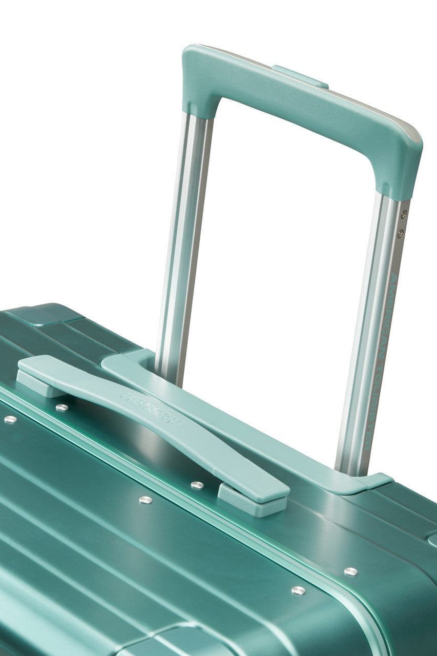 American Tourister Soundbox Alu Spinner TSA 55cm - Dusty Turquoise