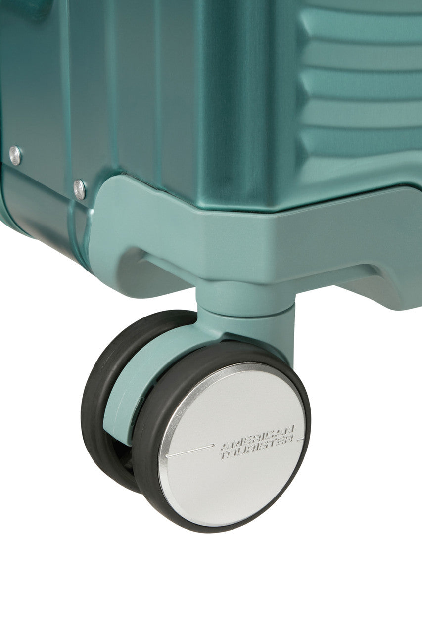 American Tourister Soundbox Alu Spinner TSA 68cm - Dusty Turquoise
