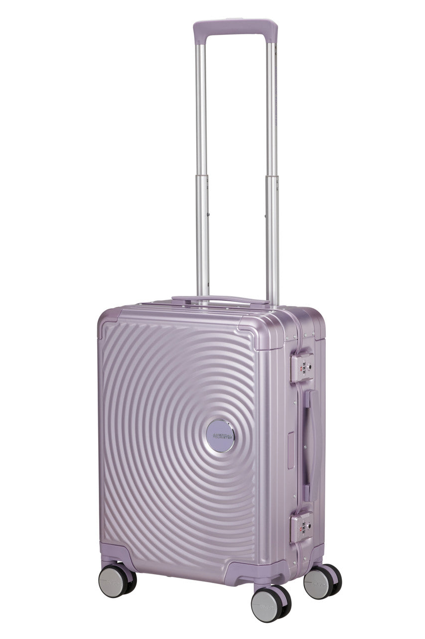American Tourister Soundbox Alu Spinner TSA 55cm - Stormy Lilac