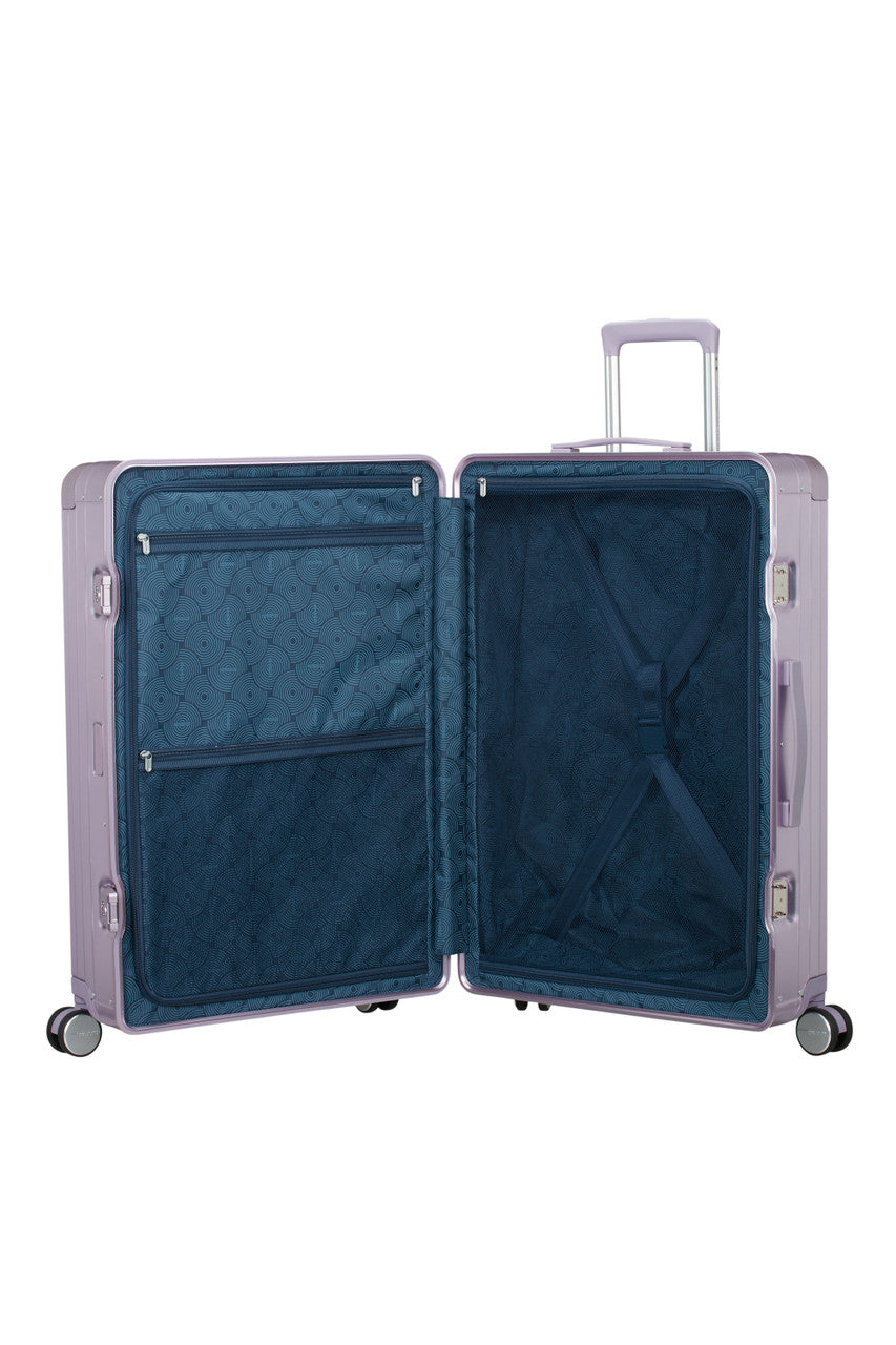 American Tourister Soundbox Alu Spinner TSA 77cm - Stormy Lilac