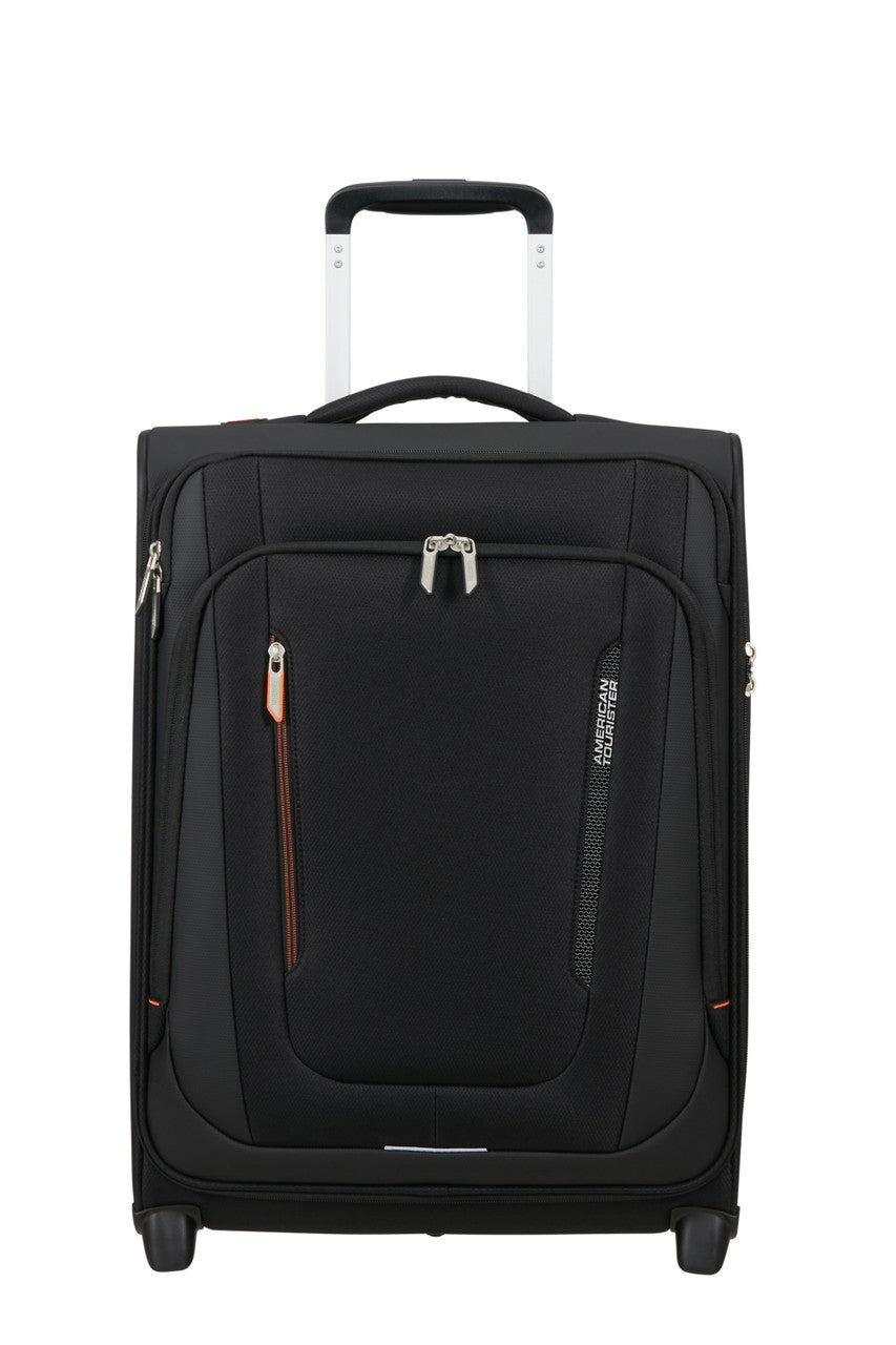 American Tourister Wanderlite Upright (2 Wheels) 55cm - Shadow Black