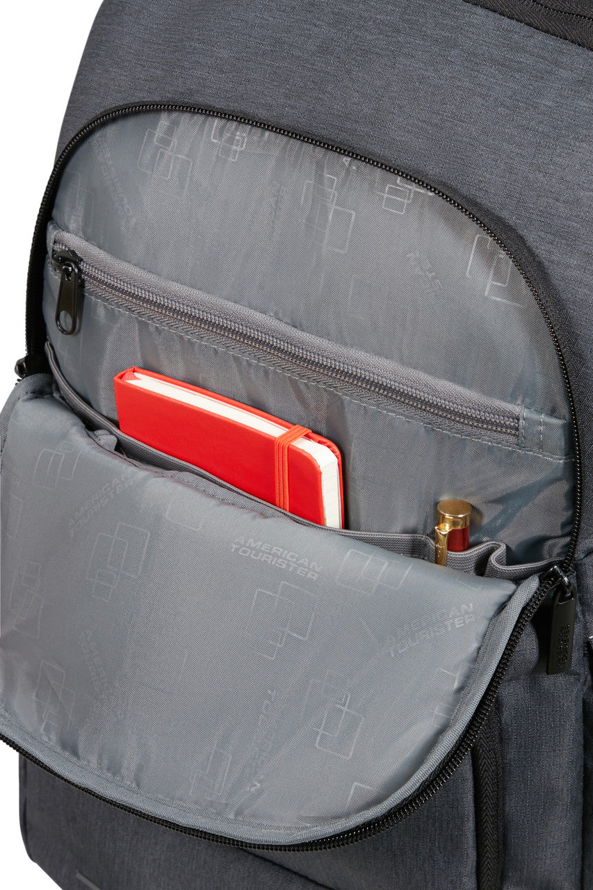 American Tourister At Work Nxt Laptop Backpack 15.6" - Grey Melange