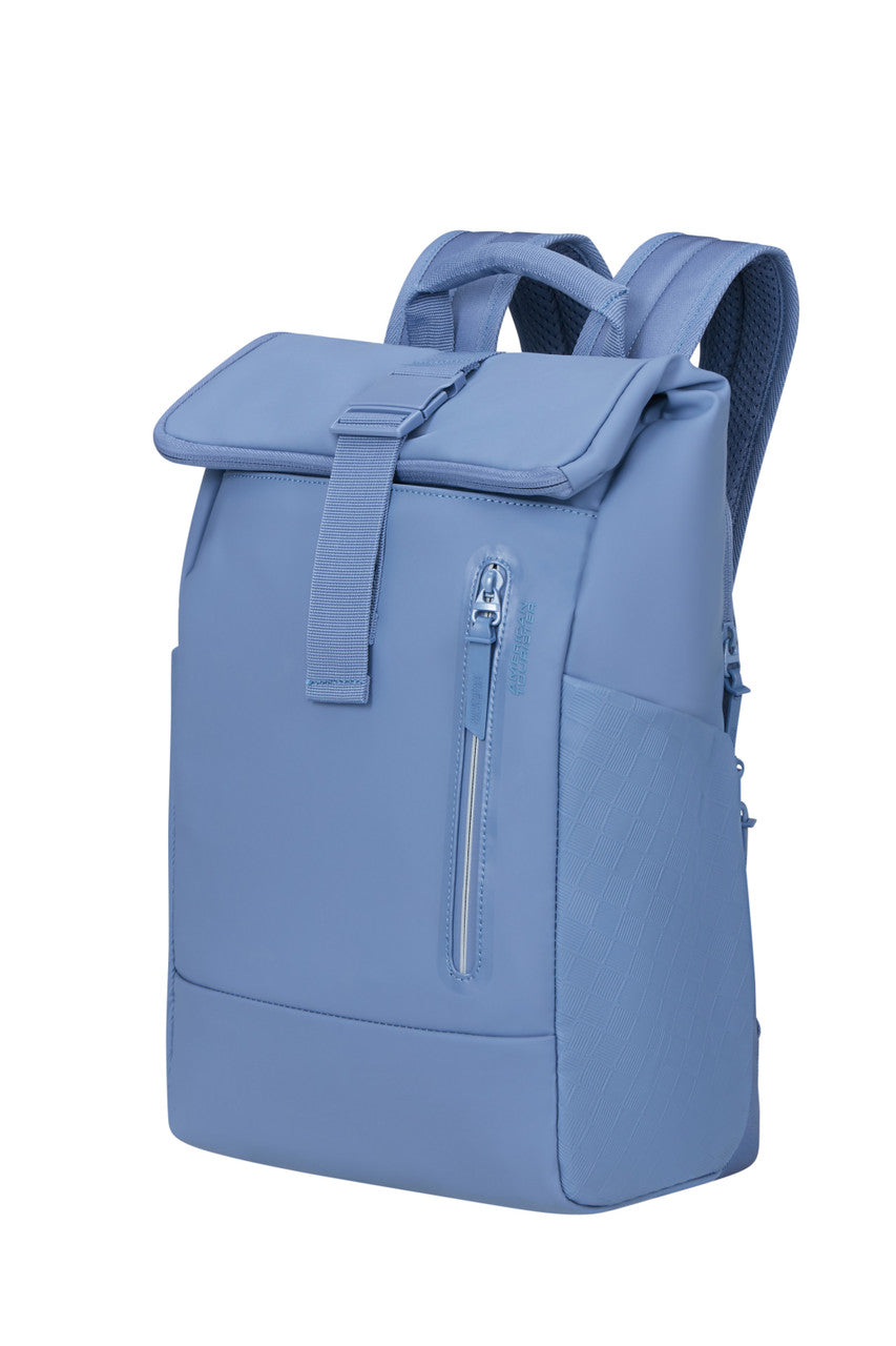 American Tourister Urban Tide Rolltop Backpack 14" - Storm Blue - detail 1
