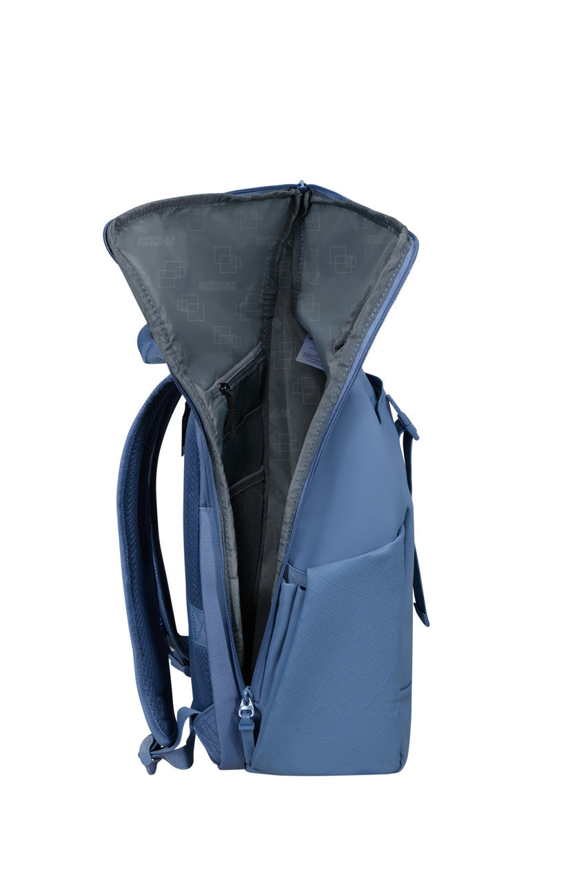 American Tourister Urban Tide Rolltop Backpack 14" - Storm Blue - detail 2