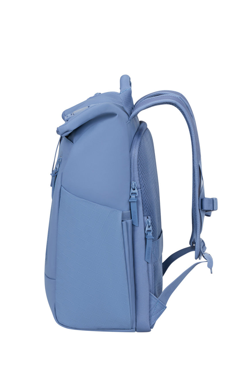 American Tourister Urban Tide Rolltop Backpack 14" - Storm Blue - detail 4