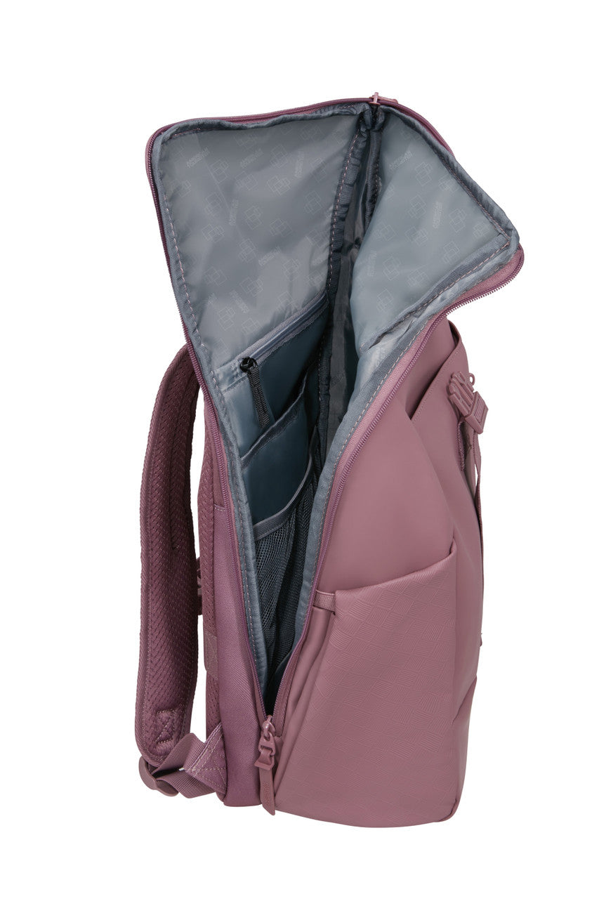 American Tourister Urban Tide Rolltop Backpack 14" - Galactic Mauve - detail 2