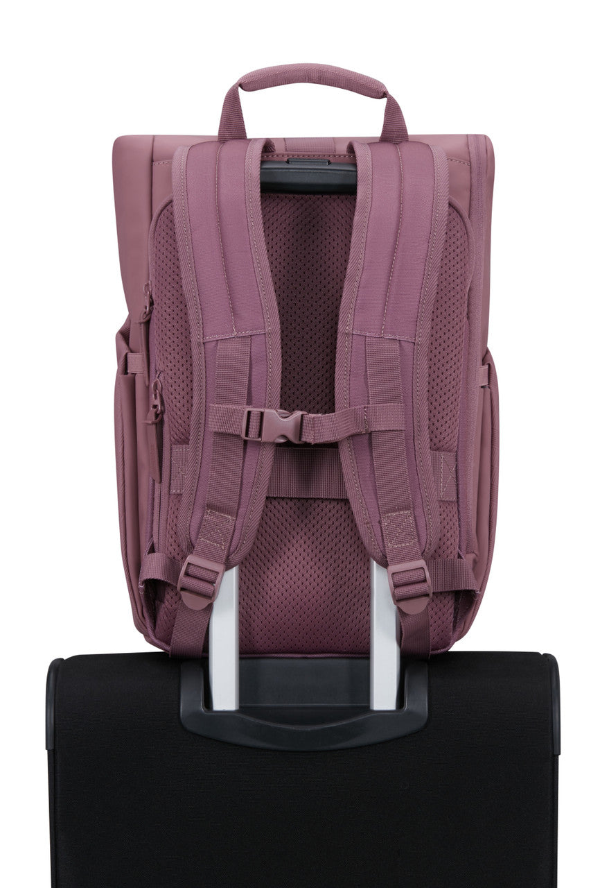 American Tourister Urban Tide Rolltop Backpack 14" - Galactic Mauve - detail 9