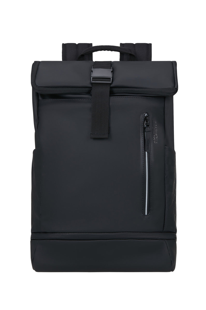 American Tourister Urban Tide Rolltop Backpack 15.6" - Black