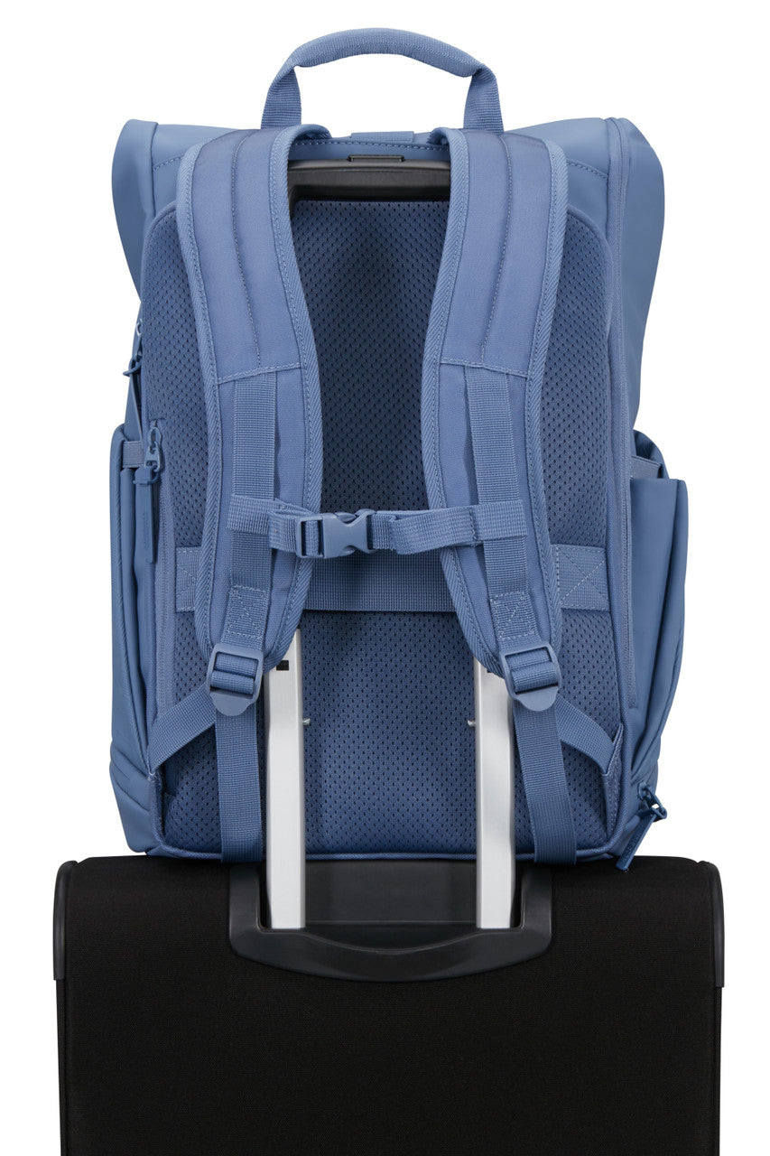 American Tourister Urban Tide Rolltop Backpack 15.6" - Storm Blue - detail 11