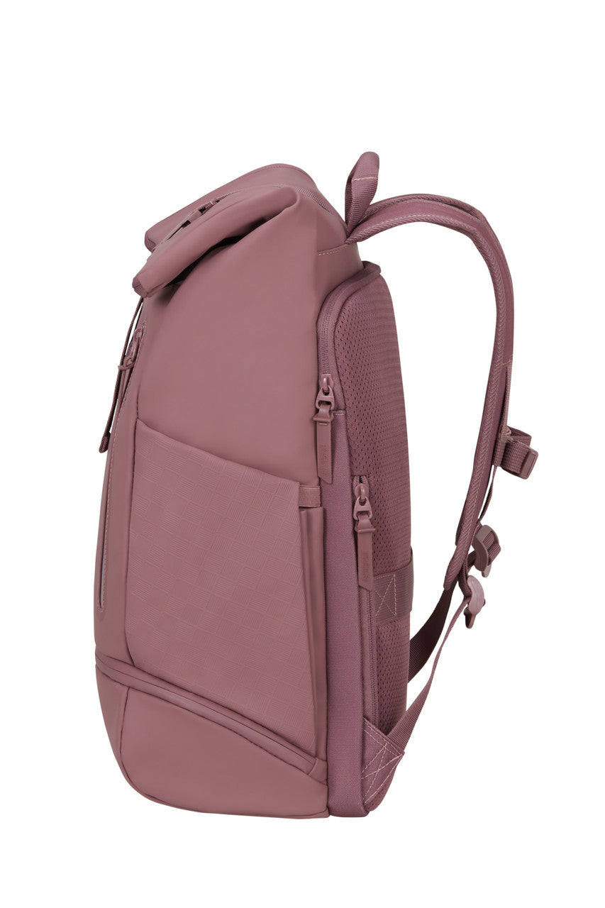 American Tourister Urban Tide Rolltop Backpack 15.6" - Galactic Mauve - detail 5