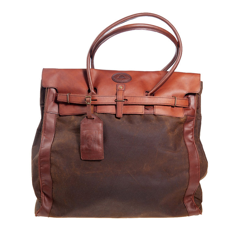 Melvill & Moon Waxed Cotton Nairobi Full Day Bag