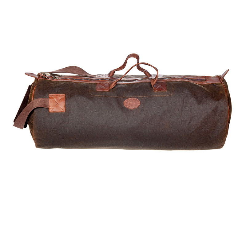Melvill & Moon Waxed Cotton Safari Duffel Bag (MED)