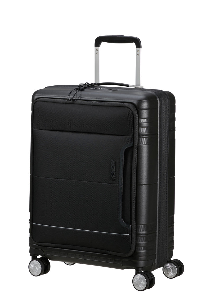 American Tourister Hello Cabin Spinner Expandable 55cm - Onyx Black - detail 1