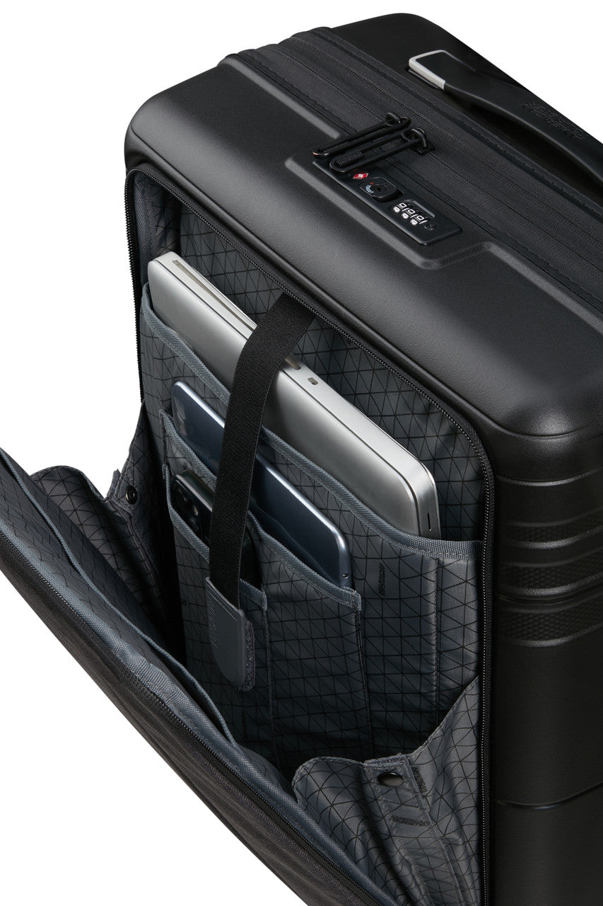 American Tourister Hello Cabin Spinner Expandable 55cm - Grey Melange - detail 3