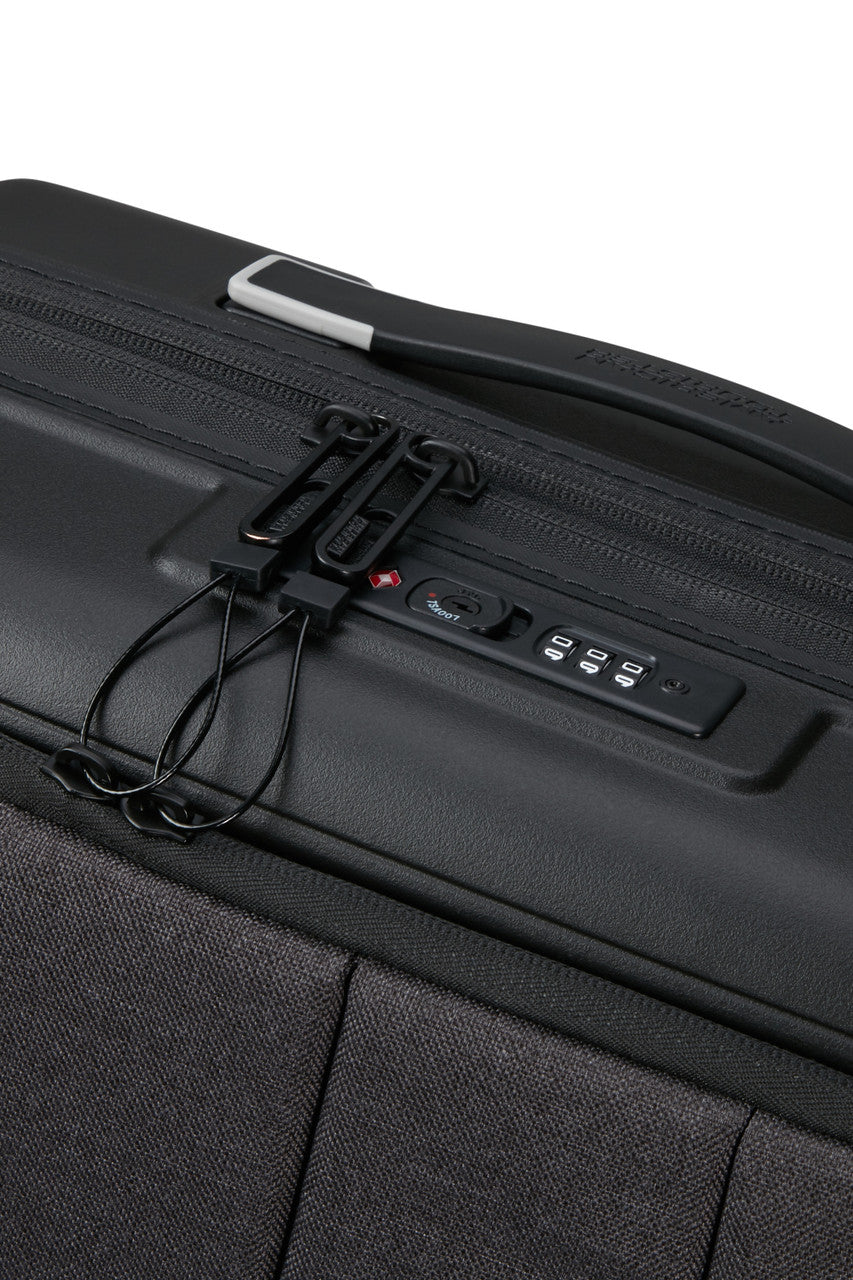 American Tourister Hello Cabin Spinner Expandable 55cm - Grey Melange - detail 8