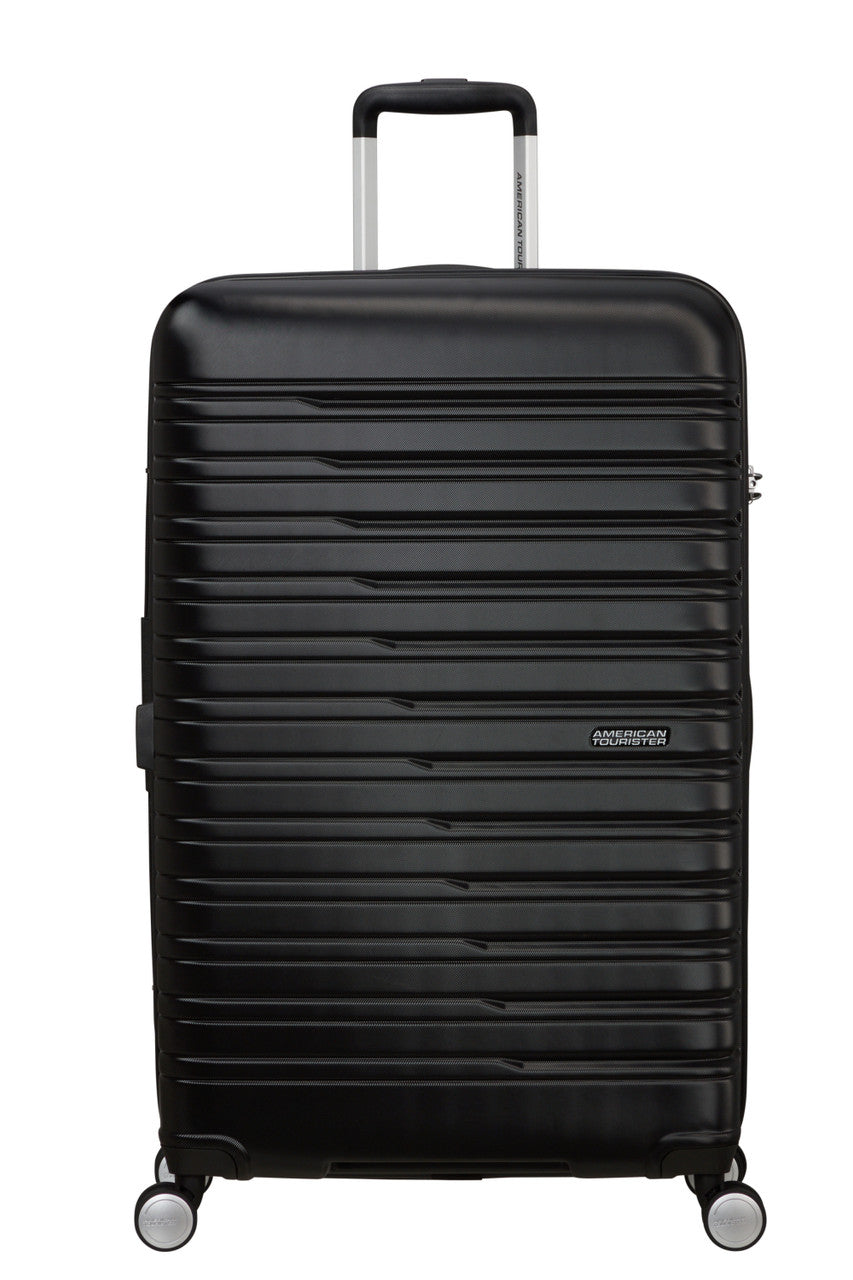American Tourister Flashline Spinner Expandable 78cm - Shadow Black