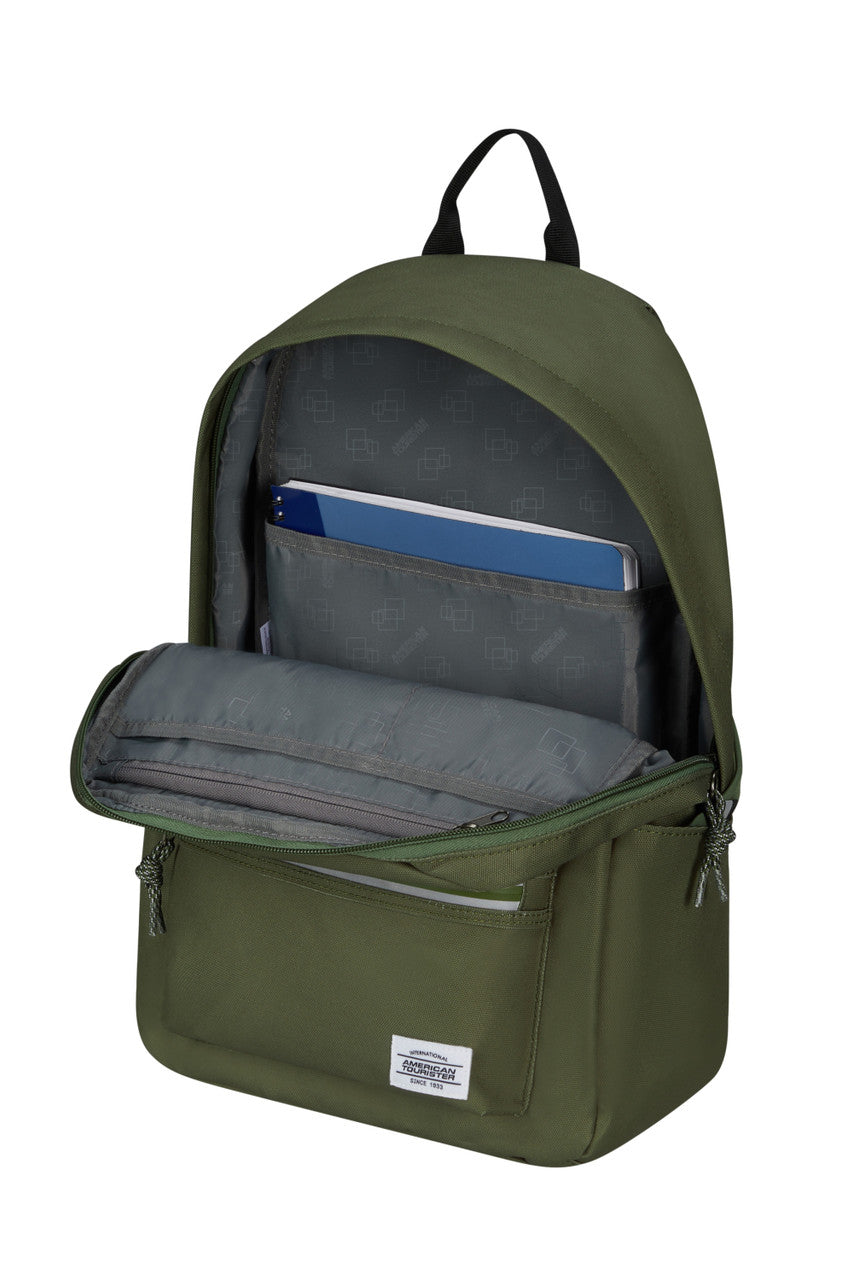 American Tourister Brightup Backpack Zip - Olive Green
