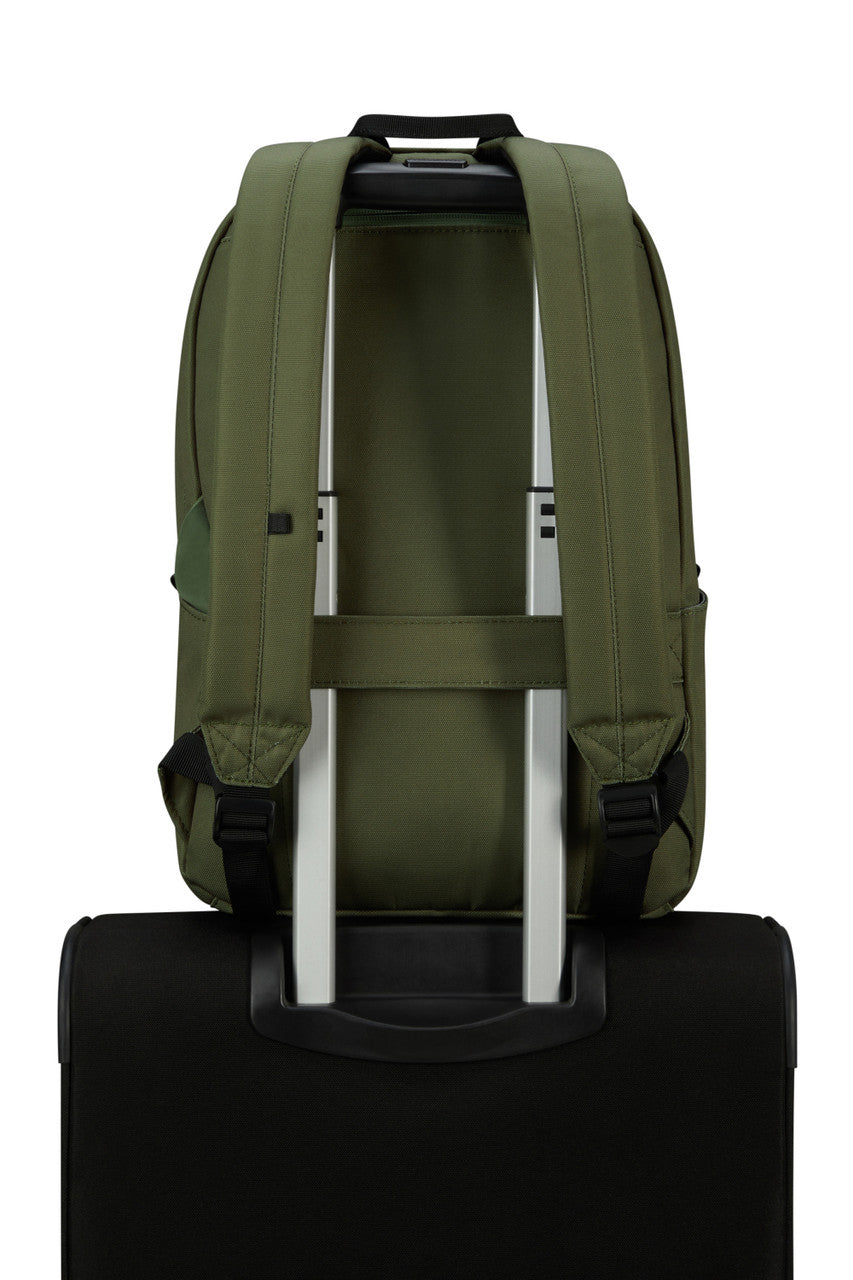 American Tourister Brightup Backpack Zip - Olive Green