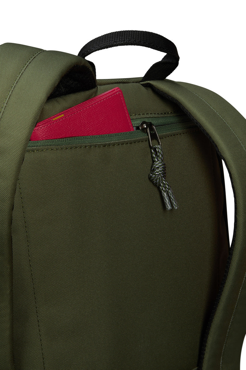 American Tourister Brightup Backpack Zip - Olive Green