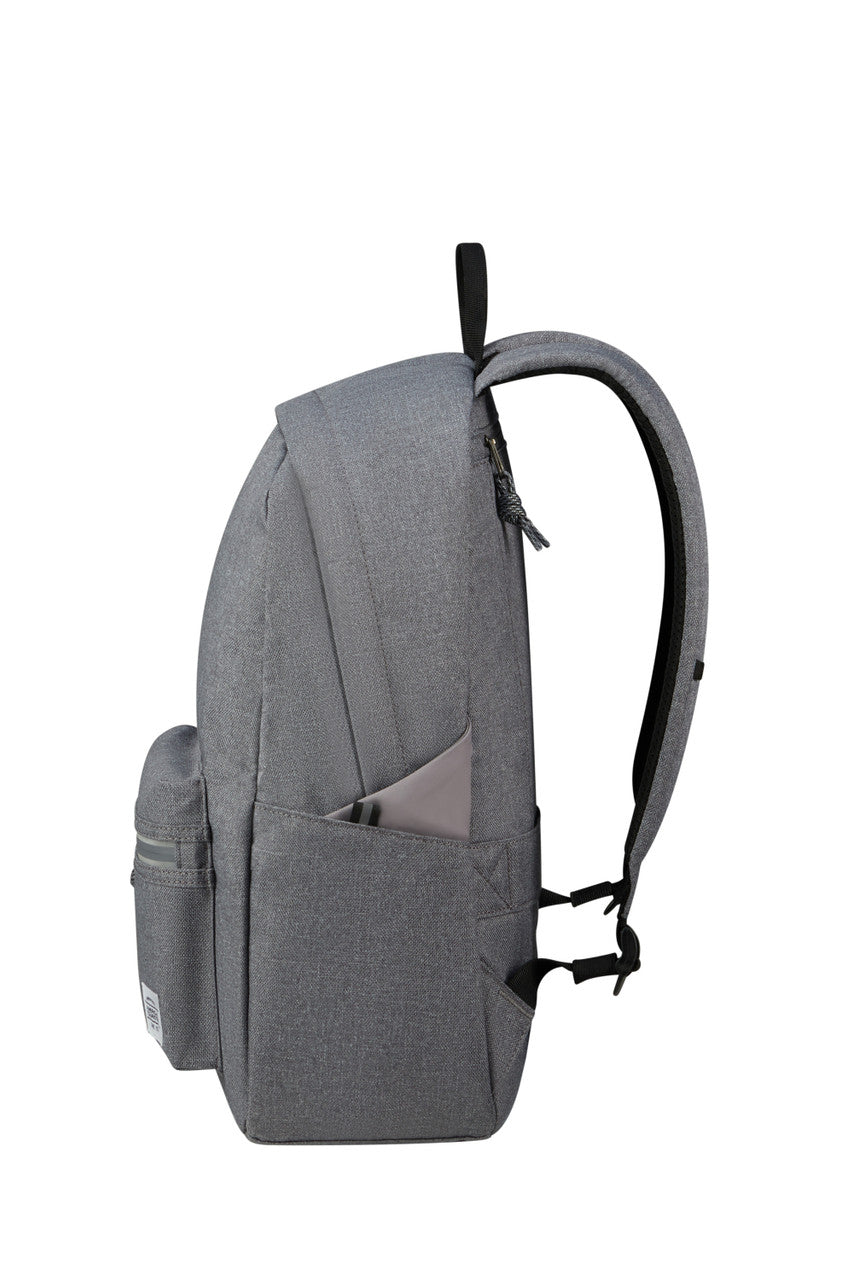 American Tourister Brightup Backpack Zip - Grey Melange