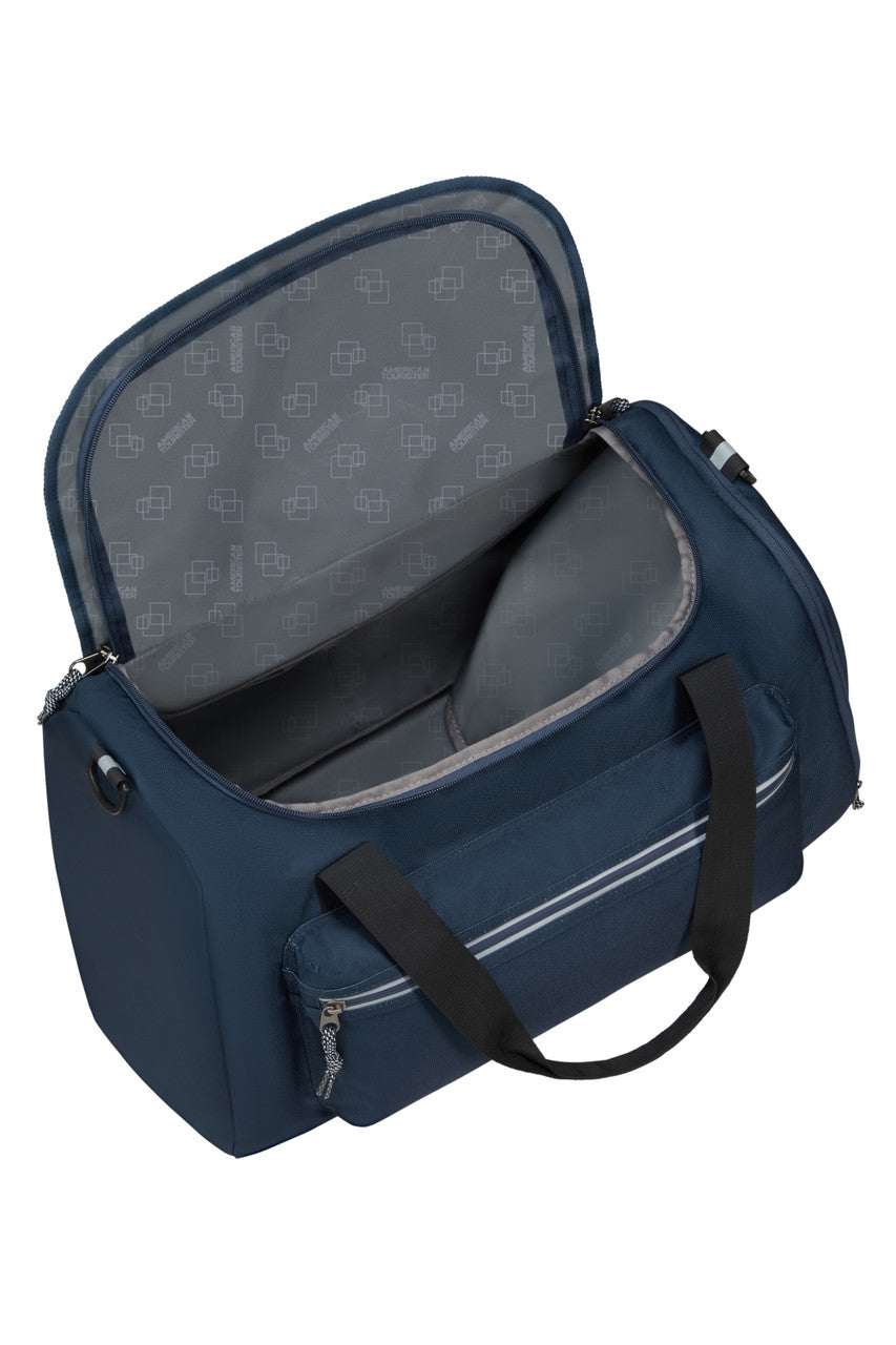 American Tourister Brightup Duffle Zip - Navy