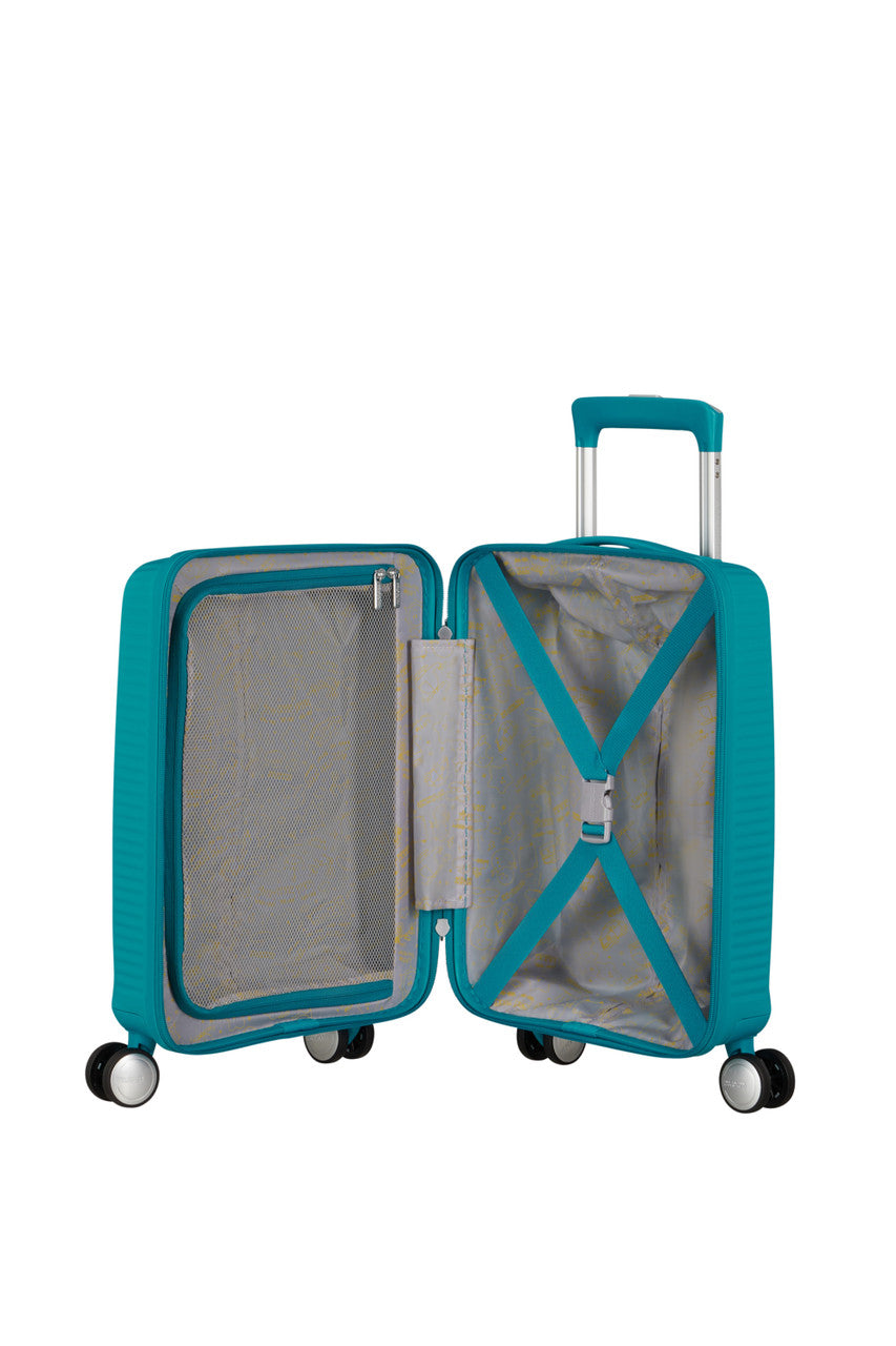 American Tourister Soundbox Mini Spinner 47cm - Deep Teal