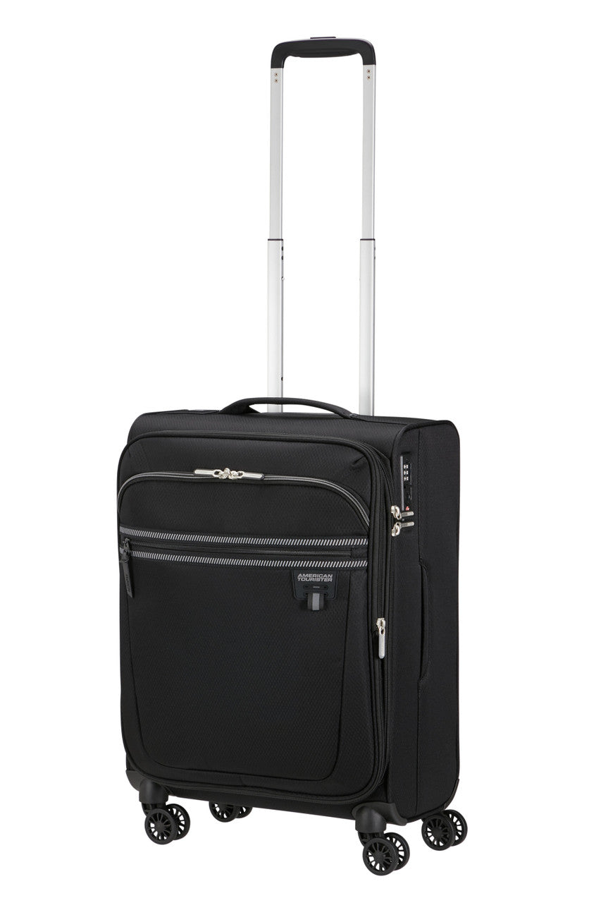 American Tourister Aerospin Spinner Expandable 55cm - Black