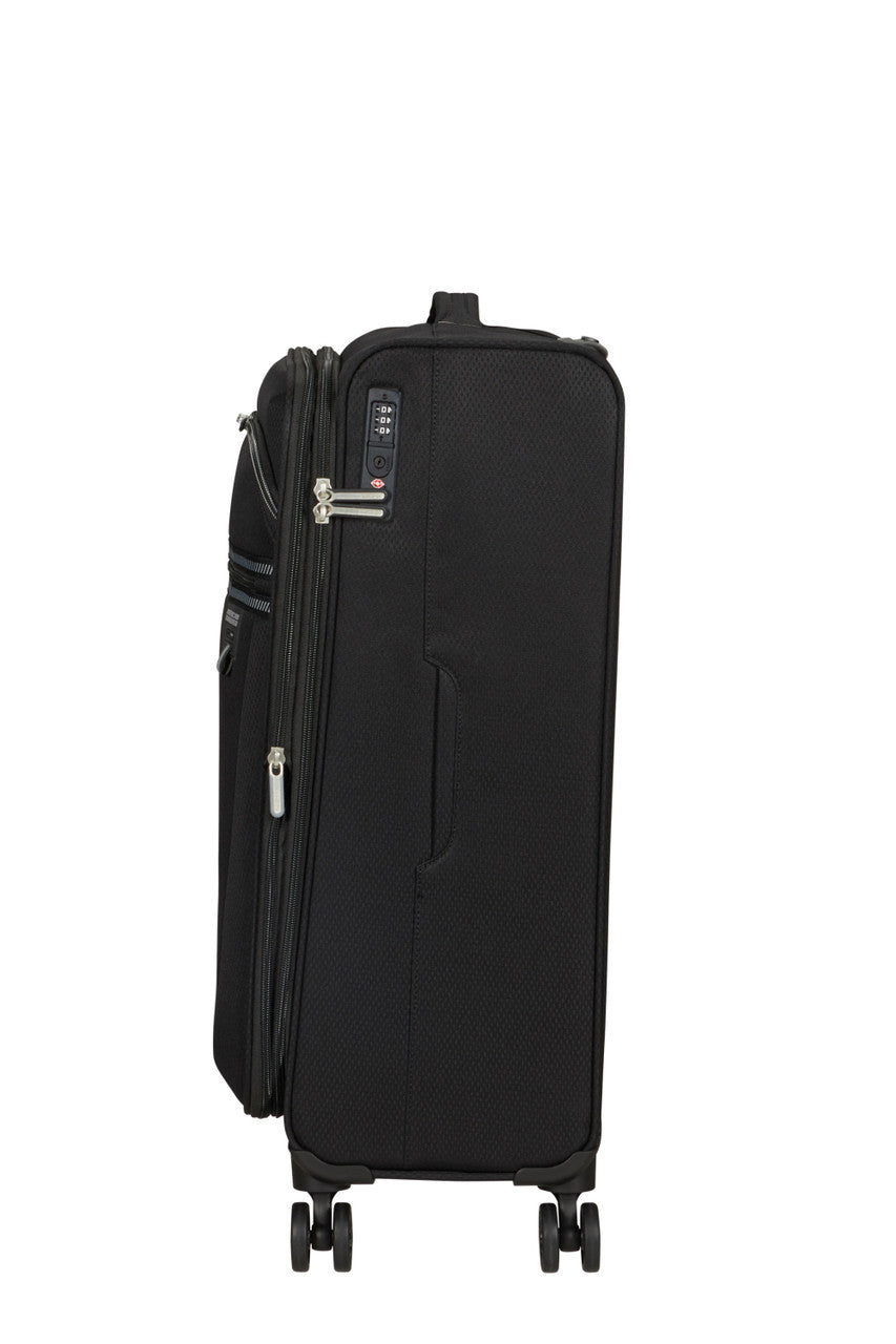 American Tourister Aerospin Spinner Expandable 69cm - Black