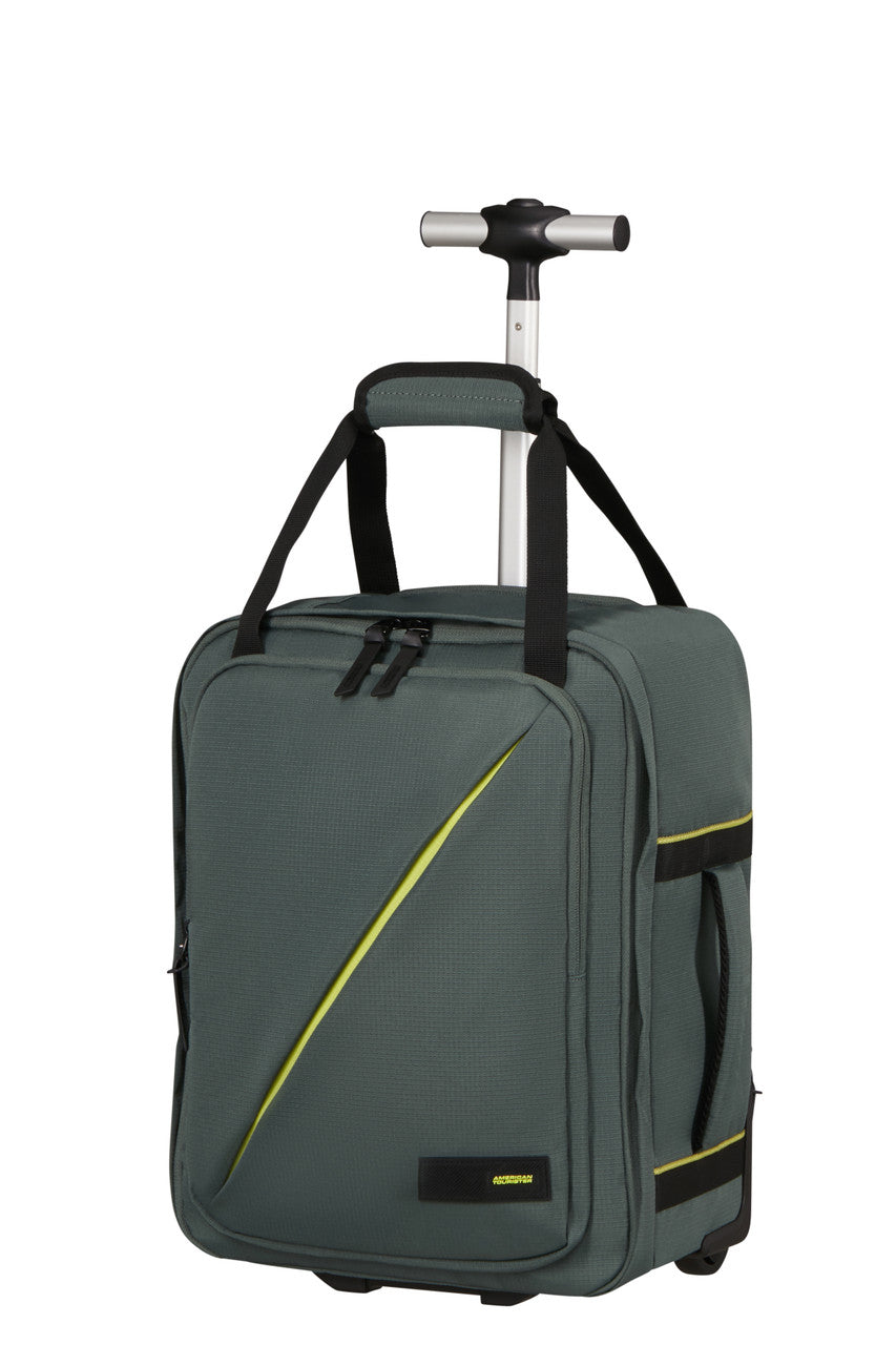American Tourister Take2Cabin Backpack with Wheels - Dark Forest - detail 1