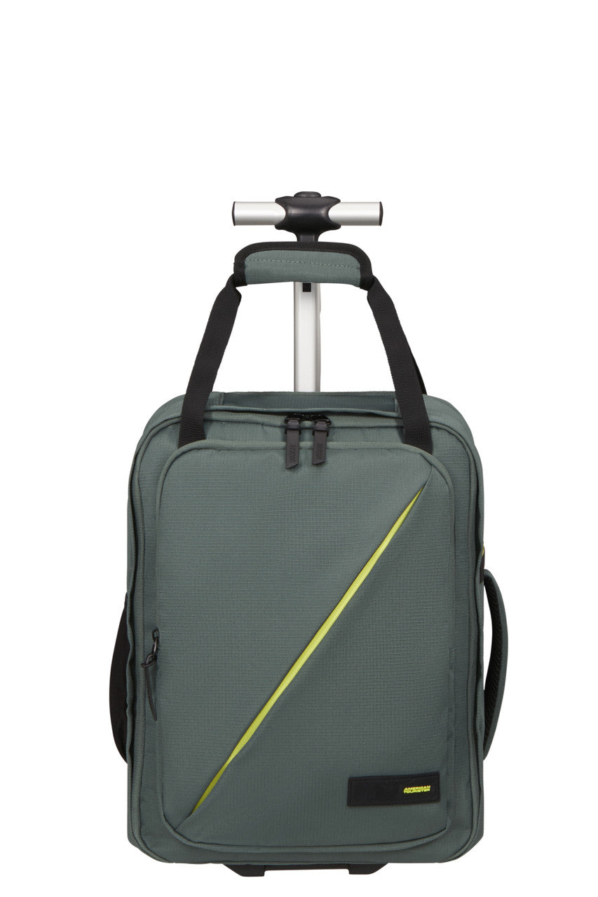 American Tourister Take2Cabin Backpack with Wheels - Dark Forest